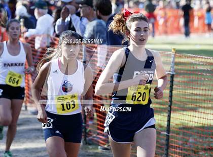 Thumbnail 1 in CIF State Cross County Championships (D5 Girls Race) photogallery.