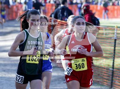 Thumbnail 1 in CIF State Cross County Championships (D5 Girls Race) photogallery.