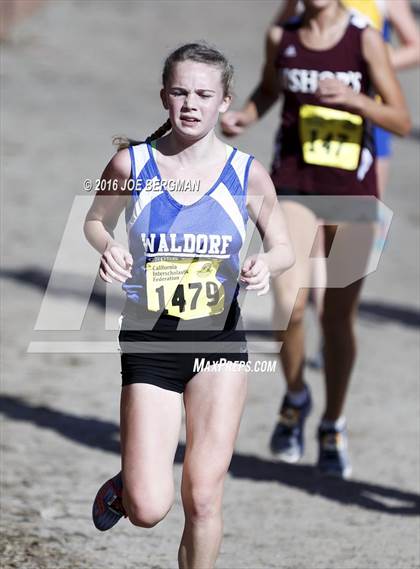 Thumbnail 1 in CIF State Cross County Championships (D5 Girls Race) photogallery.