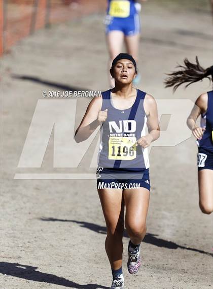 Thumbnail 1 in CIF State Cross County Championships (D5 Girls Race) photogallery.