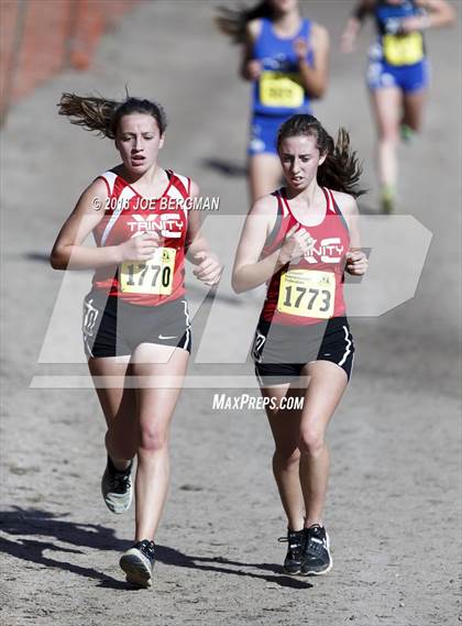 Thumbnail 2 in CIF State Cross County Championships (D5 Girls Race) photogallery.