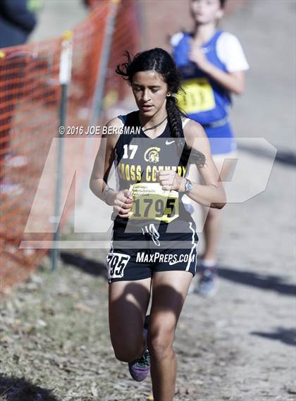 Thumbnail 1 in CIF State Cross County Championships (D5 Girls Race) photogallery.