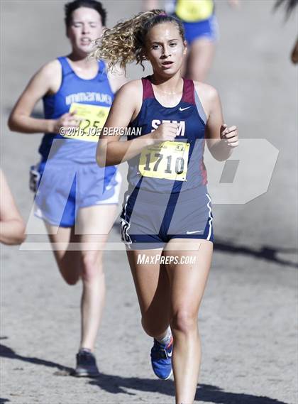Thumbnail 1 in CIF State Cross County Championships (D5 Girls Race) photogallery.