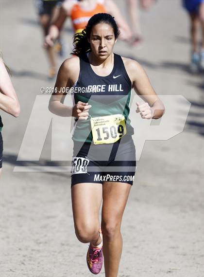 Thumbnail 3 in CIF State Cross County Championships (D5 Girls Race) photogallery.