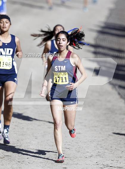 Thumbnail 2 in CIF State Cross County Championships (D5 Girls Race) photogallery.