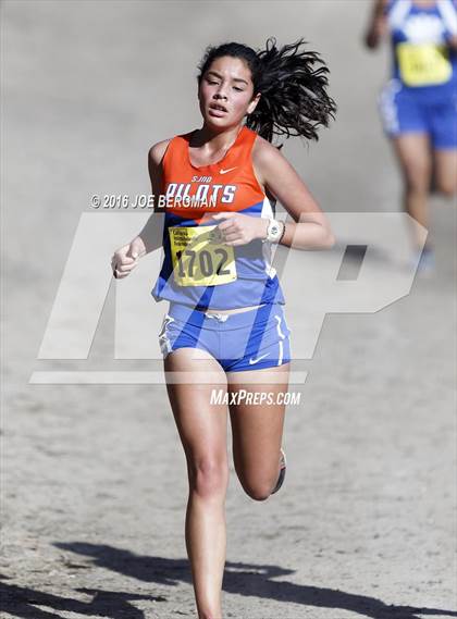 Thumbnail 3 in CIF State Cross County Championships (D5 Girls Race) photogallery.