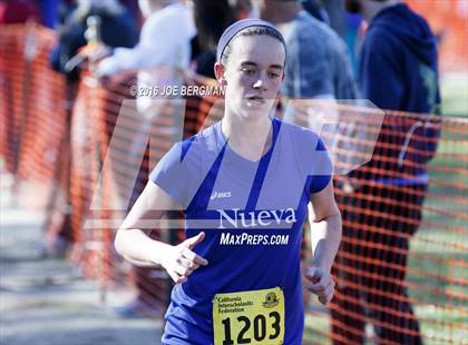 Thumbnail 1 in CIF State Cross County Championships (D5 Girls Race) photogallery.