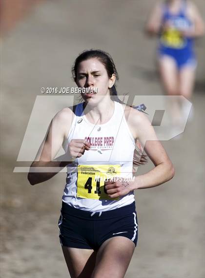 Thumbnail 3 in CIF State Cross County Championships (D5 Girls Race) photogallery.