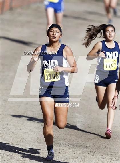Thumbnail 3 in CIF State Cross County Championships (D5 Girls Race) photogallery.