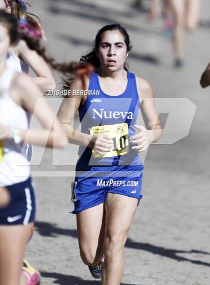Thumbnail 3 in CIF State Cross County Championships (D5 Girls Race) photogallery.