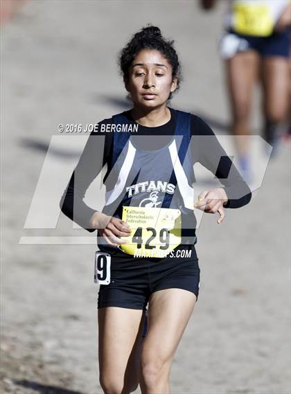 Thumbnail 3 in CIF State Cross County Championships (D5 Girls Race) photogallery.