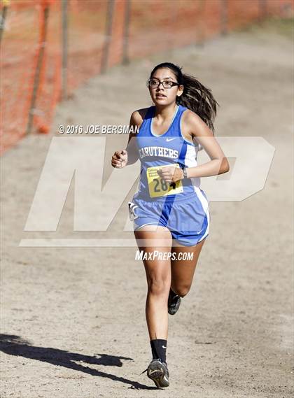 Thumbnail 1 in CIF State Cross County Championships (D5 Girls Race) photogallery.