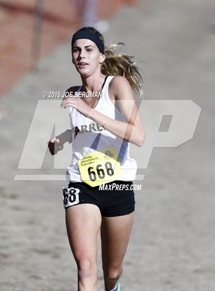 Thumbnail 2 in CIF State Cross County Championships (D5 Girls Race) photogallery.