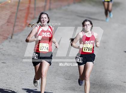 Thumbnail 1 in CIF State Cross County Championships (D5 Girls Race) photogallery.