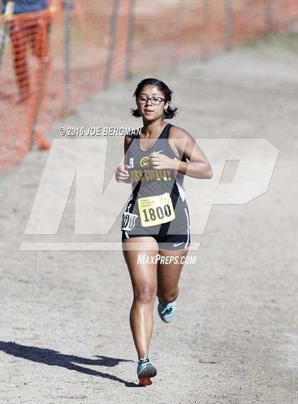 Thumbnail 1 in CIF State Cross County Championships (D5 Girls Race) photogallery.