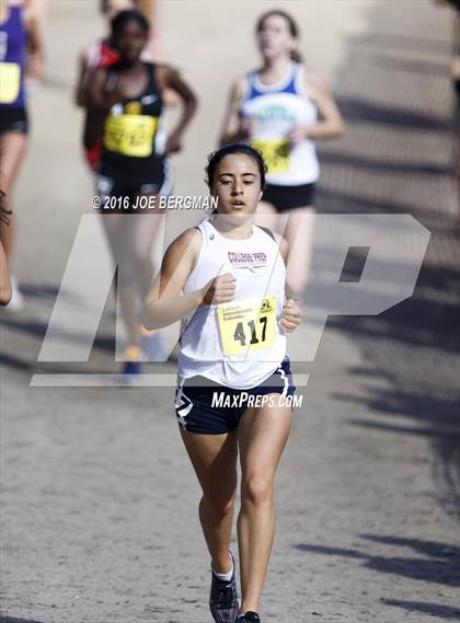Thumbnail 3 in CIF State Cross County Championships (D5 Girls Race) photogallery.