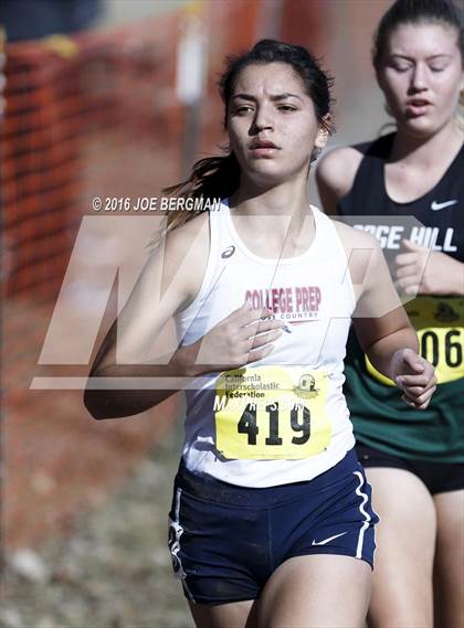 Thumbnail 1 in CIF State Cross County Championships (D5 Girls Race) photogallery.