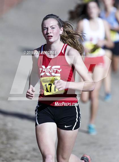 Thumbnail 2 in CIF State Cross County Championships (D5 Girls Race) photogallery.