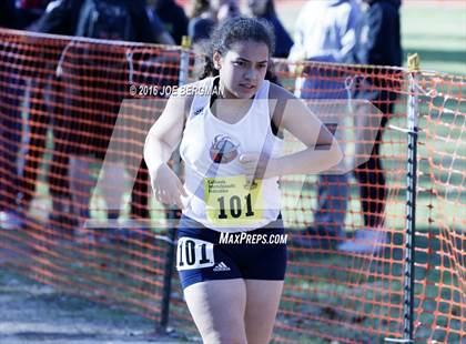 Thumbnail 2 in CIF State Cross County Championships (D5 Girls Race) photogallery.