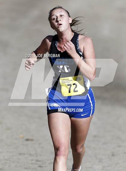 Thumbnail 2 in CIF State Cross County Championships (D5 Girls Race) photogallery.