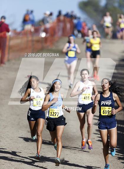 Thumbnail 2 in CIF State Cross County Championships (D5 Girls Race) photogallery.