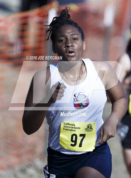 Thumbnail 2 in CIF State Cross County Championships (D5 Girls Race) photogallery.