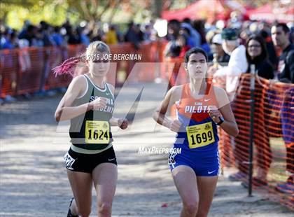 Thumbnail 1 in CIF State Cross County Championships (D5 Girls Race) photogallery.