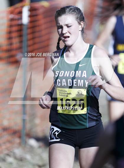 Thumbnail 2 in CIF State Cross County Championships (D5 Girls Race) photogallery.