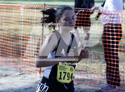 Thumbnail 1 in CIF State Cross County Championships (D5 Girls Race) photogallery.