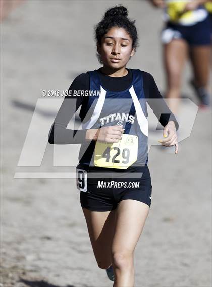 Thumbnail 2 in CIF State Cross County Championships (D5 Girls Race) photogallery.