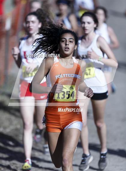 Thumbnail 2 in CIF State Cross County Championships (D5 Girls Race) photogallery.