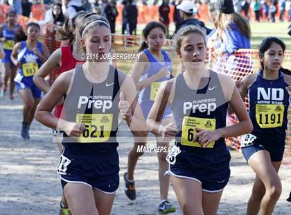 Thumbnail 2 in CIF State Cross County Championships (D5 Girls Race) photogallery.