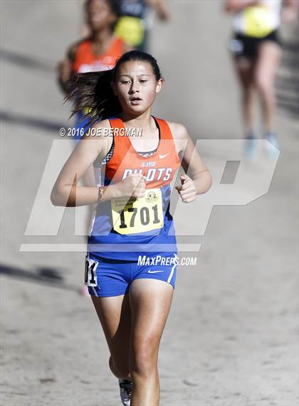 Thumbnail 2 in CIF State Cross County Championships (D5 Girls Race) photogallery.