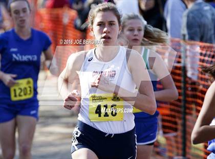 Thumbnail 2 in CIF State Cross County Championships (D5 Girls Race) photogallery.