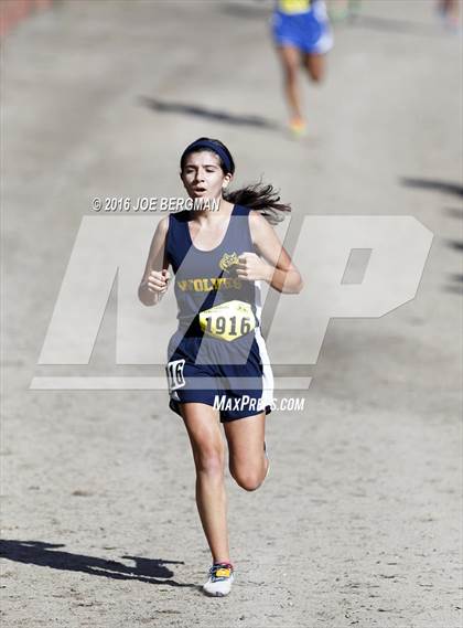 Thumbnail 3 in CIF State Cross County Championships (D5 Girls Race) photogallery.