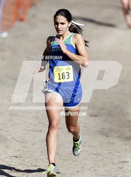 Thumbnail 2 in CIF State Cross County Championships (D5 Girls Race) photogallery.