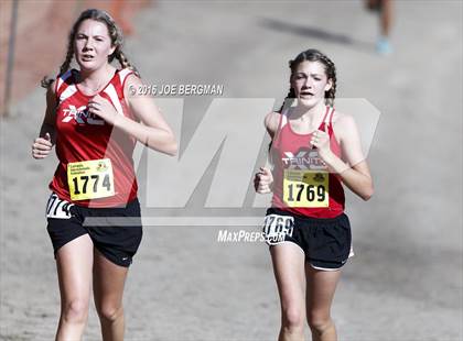 Thumbnail 3 in CIF State Cross County Championships (D5 Girls Race) photogallery.