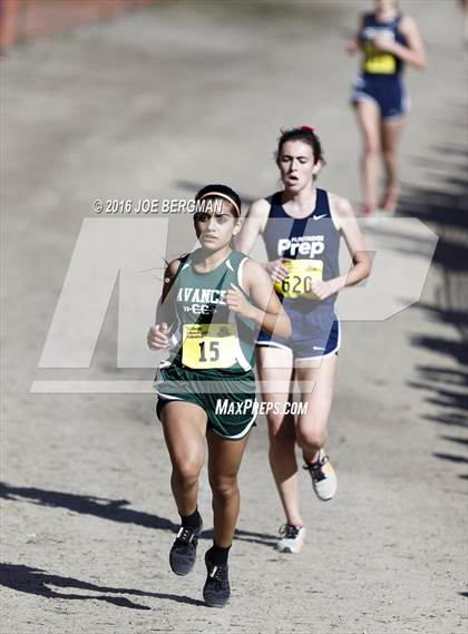 Thumbnail 2 in CIF State Cross County Championships (D5 Girls Race) photogallery.