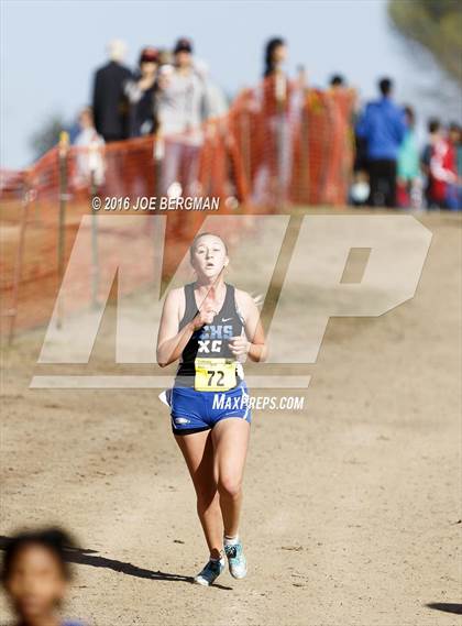 Thumbnail 3 in CIF State Cross County Championships (D5 Girls Race) photogallery.