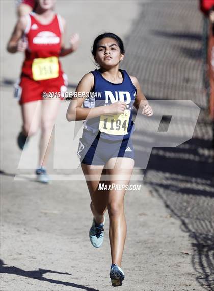 Thumbnail 2 in CIF State Cross County Championships (D5 Girls Race) photogallery.