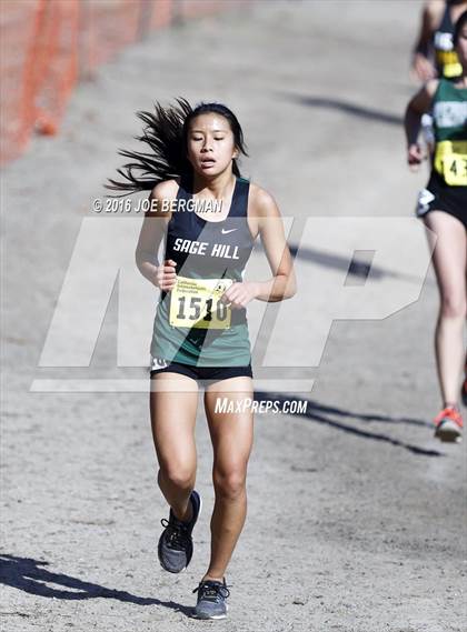 Thumbnail 1 in CIF State Cross County Championships (D5 Girls Race) photogallery.