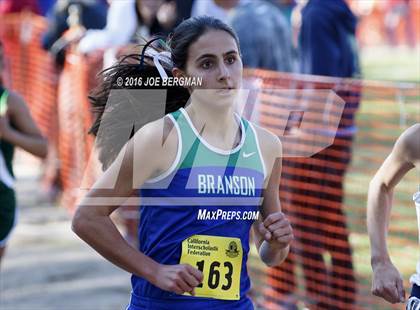 Thumbnail 1 in CIF State Cross County Championships (D5 Girls Race) photogallery.