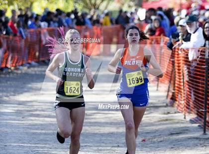 Thumbnail 2 in CIF State Cross County Championships (D5 Girls Race) photogallery.