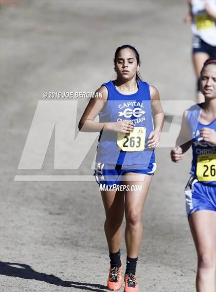 Thumbnail 2 in CIF State Cross County Championships (D5 Girls Race) photogallery.