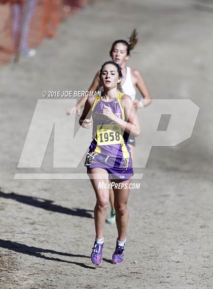 Thumbnail 2 in CIF State Cross County Championships (D5 Girls Race) photogallery.