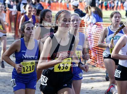 Thumbnail 1 in CIF State Cross County Championships (D5 Girls Race) photogallery.