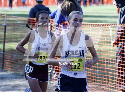 Thumbnail 3 in CIF State Cross County Championships (D5 Girls Race) photogallery.