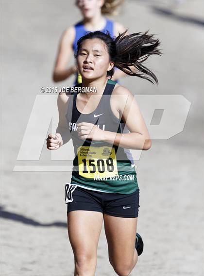 Thumbnail 1 in CIF State Cross County Championships (D5 Girls Race) photogallery.