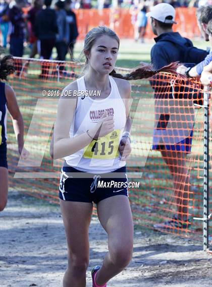 Thumbnail 1 in CIF State Cross County Championships (D5 Girls Race) photogallery.