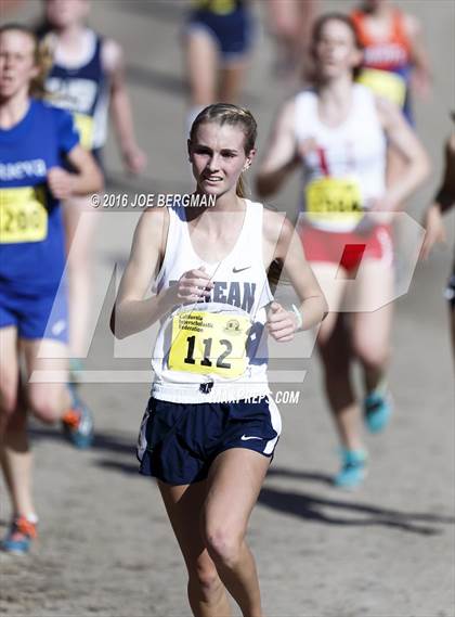 Thumbnail 1 in CIF State Cross County Championships (D5 Girls Race) photogallery.